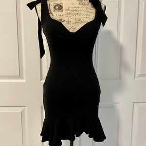 Dress color black size S, brand mañana
